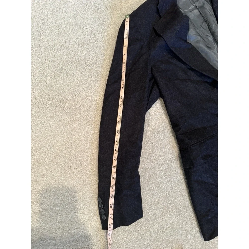 Vintage 90s Polo Ralph Lauren Blazer USA Union Made Gray Wool Sport Coat Mens‎